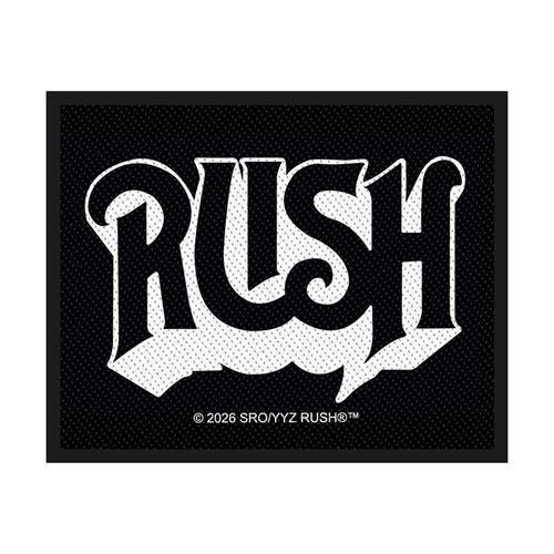 Rush Logo 4" x 2.75" Printed Woven Patch image