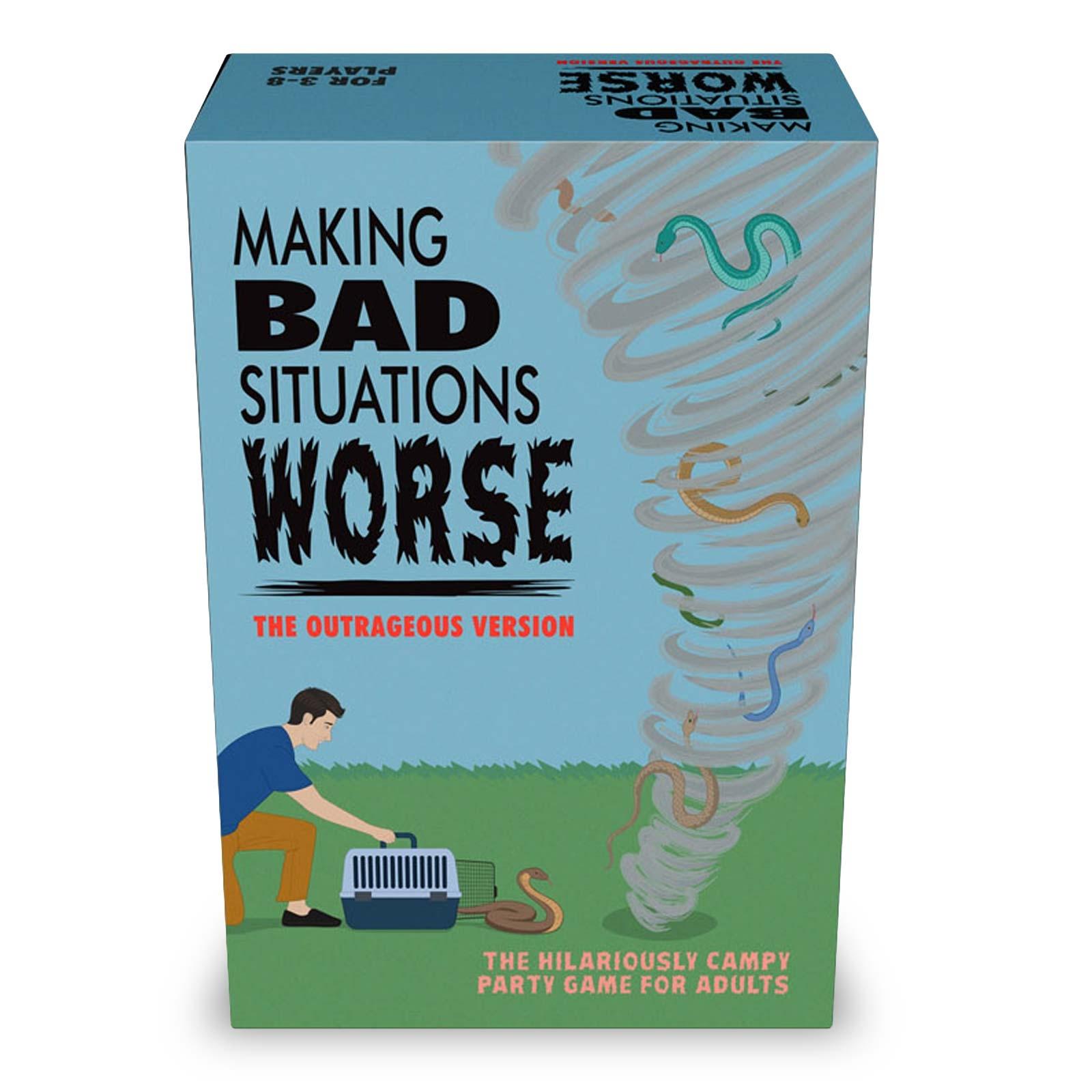 Making Bad Situations Worse: The Outrageous Version Game image
