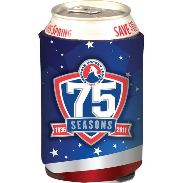 Collapsible Can Cooler With Full Color Custom Imprint image