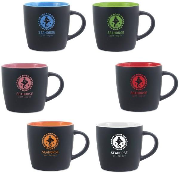 12 Oz. Café Mug With Custom Imprint image