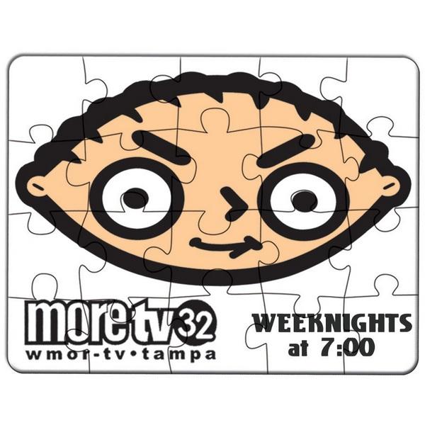 8 1/2 x 11 Puzzle with Full Color Digital Custom Imprint image