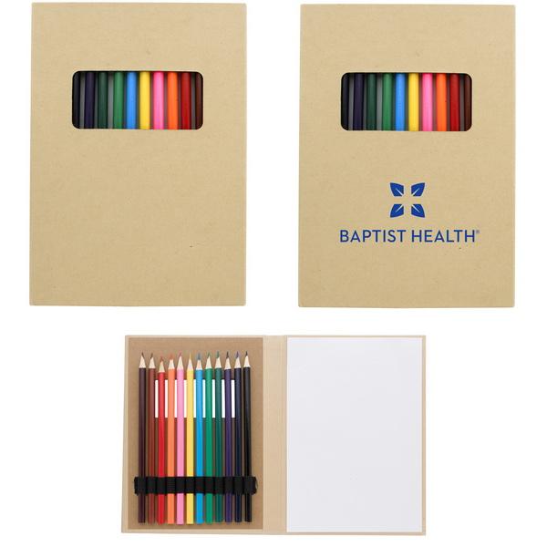 13-Piece Drawing Set With Custom Imprint image
