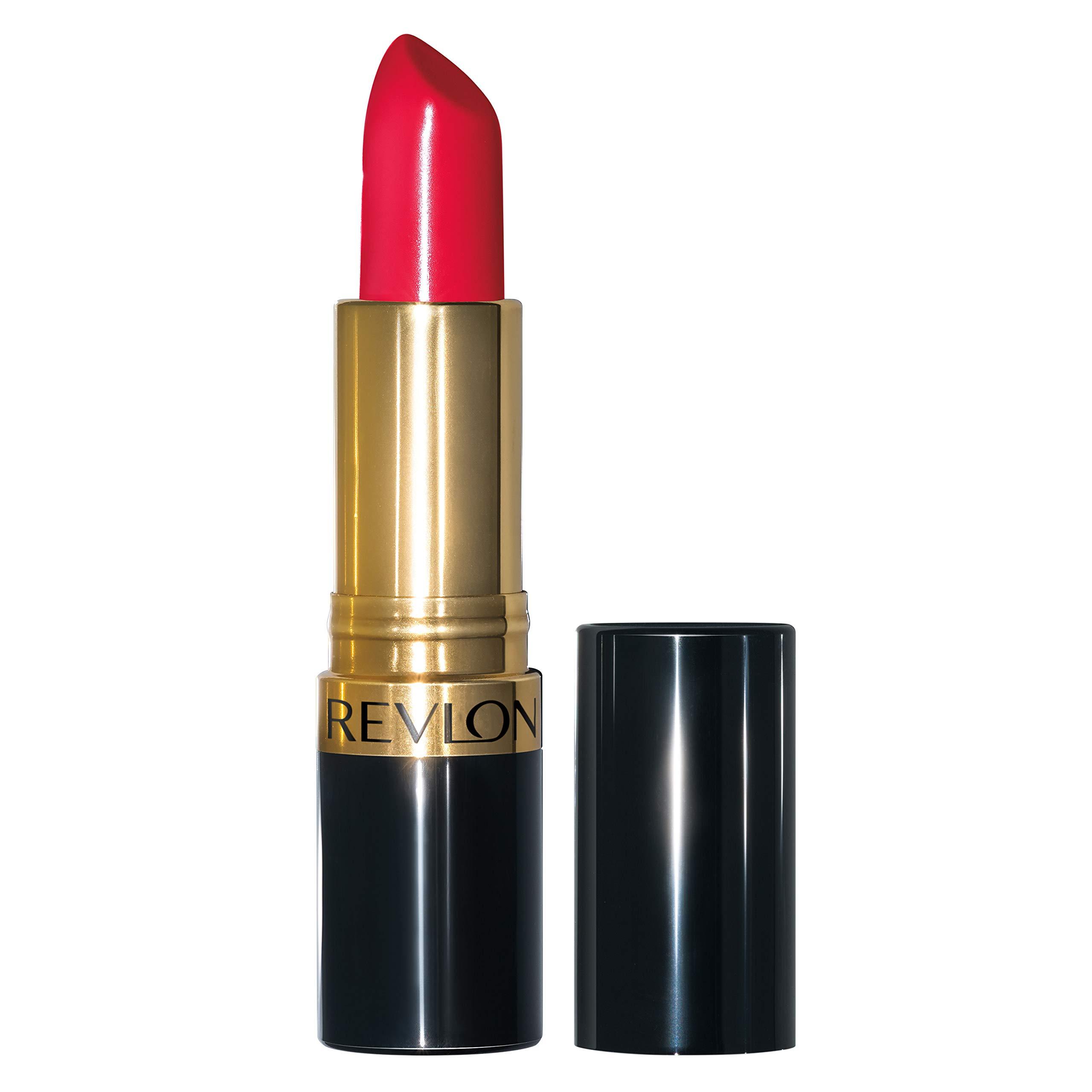 Revlon Super Lustrous Lipstick, Creamy Formula For Soft, Fuller-Looking Lips, Moisturized Feel, 730 Revlon Red, 0.15 oz image
