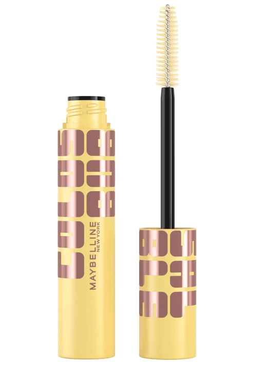 Maybelline The Colossal Bubble Washable Mascara, Buildable Mascara Volume and Length Formula for Bold, Separated Lashes, Very Black, 1 Count image