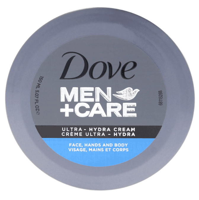 Dove Men+Care Ultra Hydra Cream, Face, Hands and Body care, All Skin Types, 5.07 Oz image