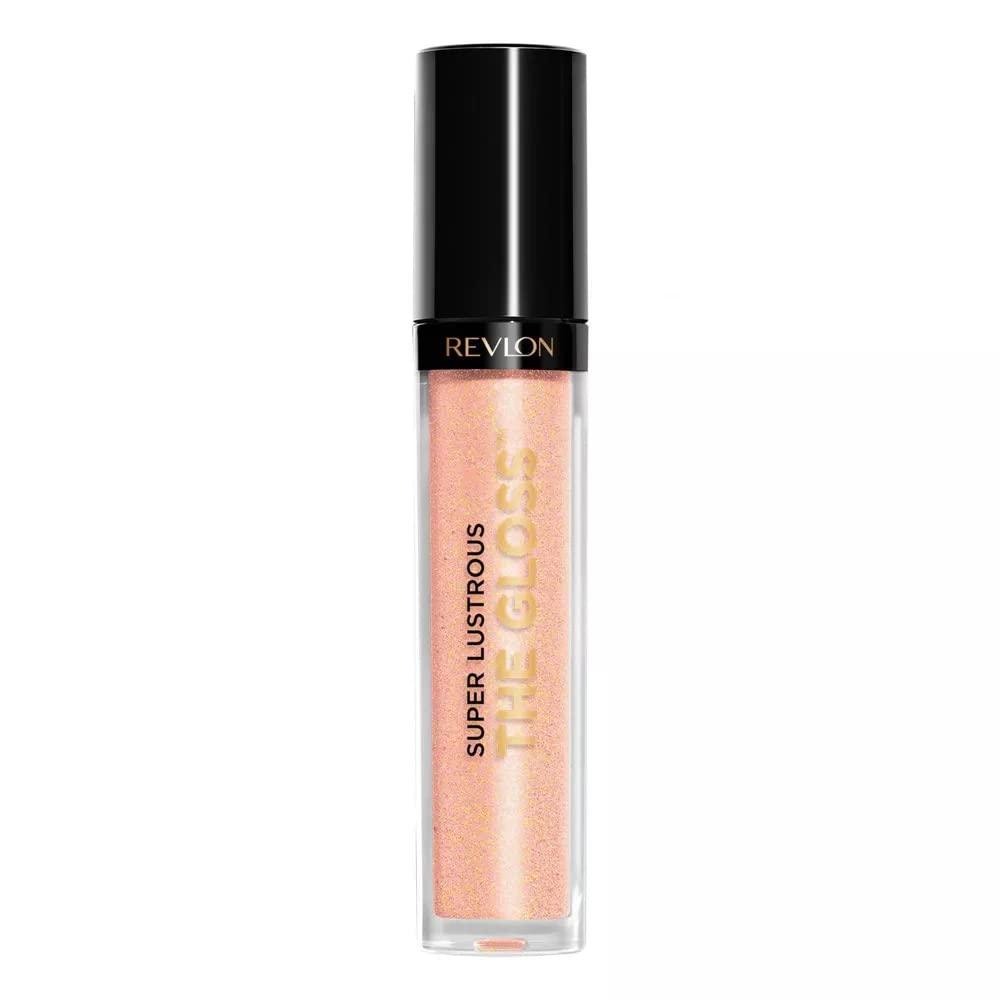 Revlon Super Lustrous Lip Gloss, Non-Sticky, Hydrating, High Shine Finish, 255 Sandstorm, 0.13 oz image