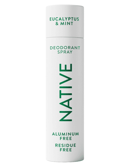 Native Deodorant & Body Spray, Eucalyptus & Mint, 72-Hour Odor Protection for Underarms & Body, Aluminum Free, Quick Drying, 3.5 oz image
