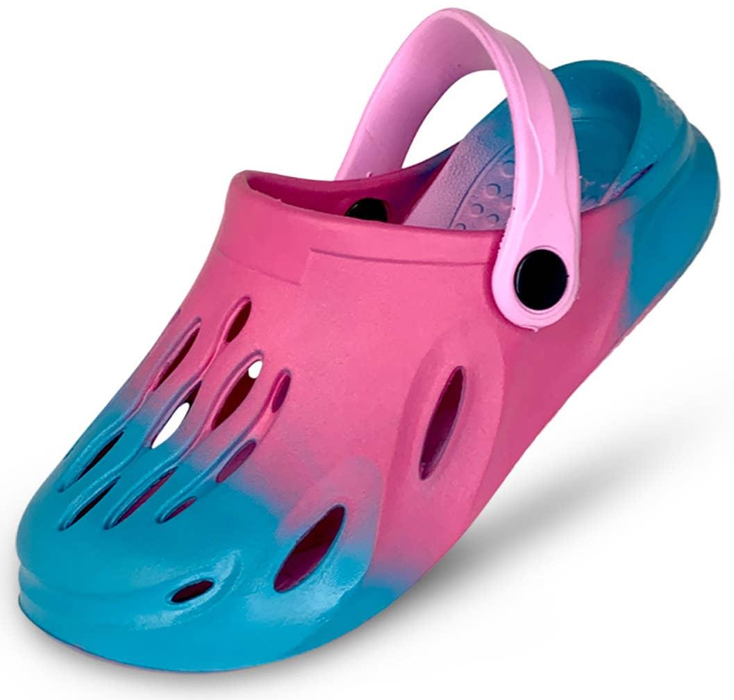Norty Girls' Sizes 12-4 Tie Dye Clog C1055 Prepack image