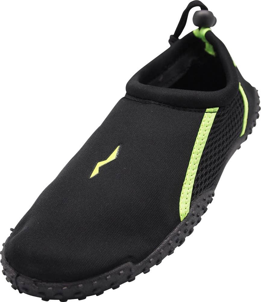 NORTY Boys 11-4 Black/Lime Water Shoe 15515 Prepack image