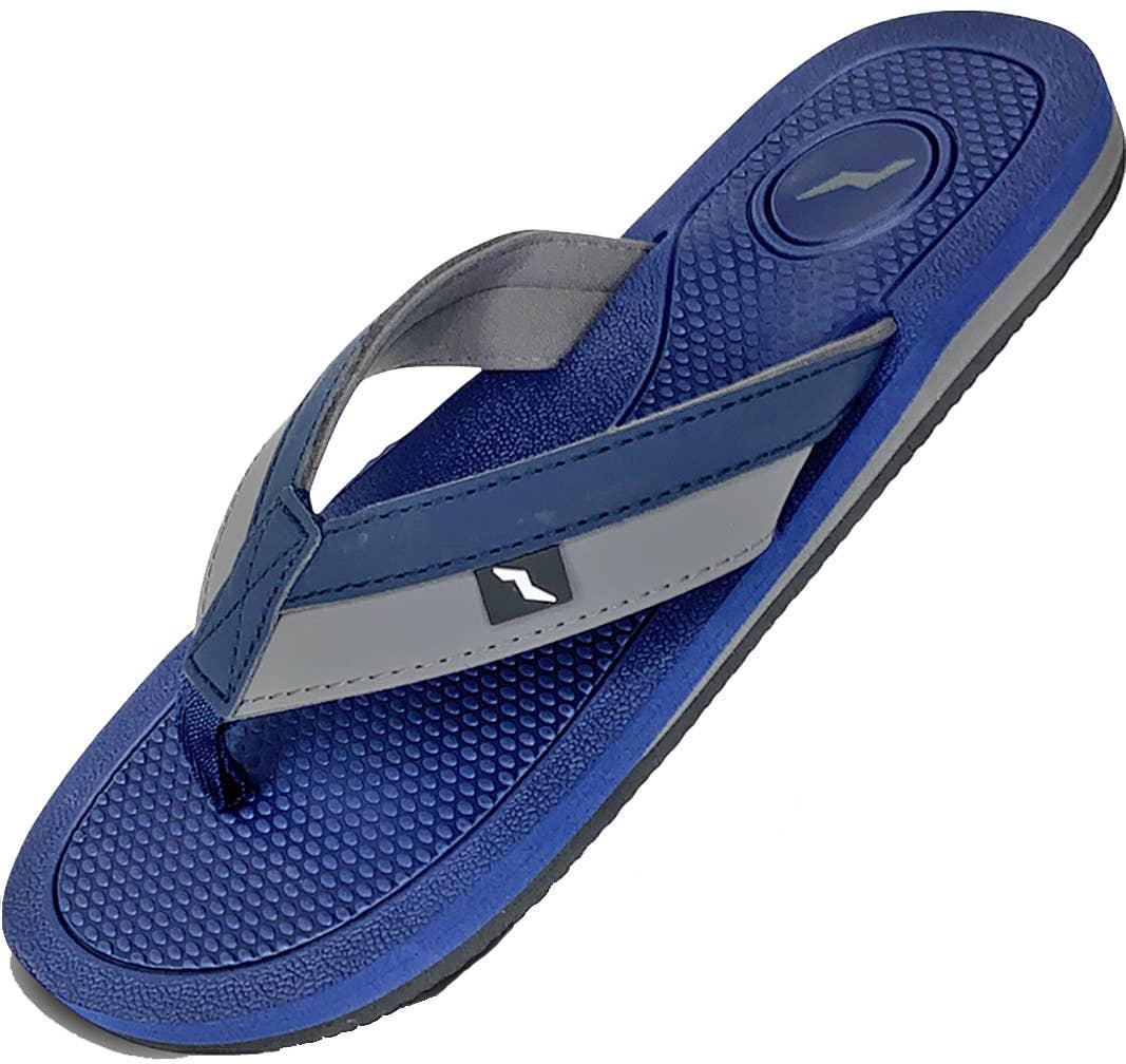 Norty Mens Arch Support Sandal Navy/Grey Prepack 11212 image