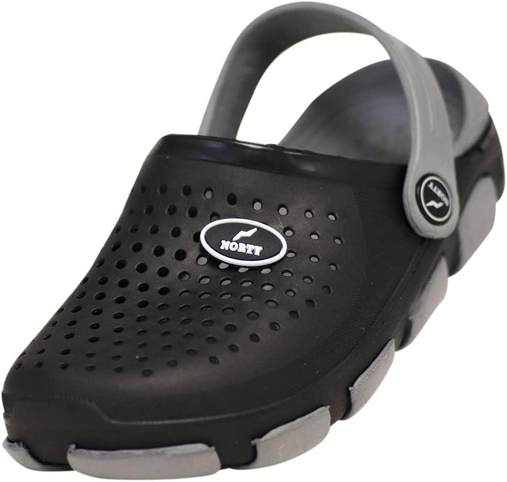 NORTY Tod Boy 5-10 Black/Grey Clog C1050 Prepack image