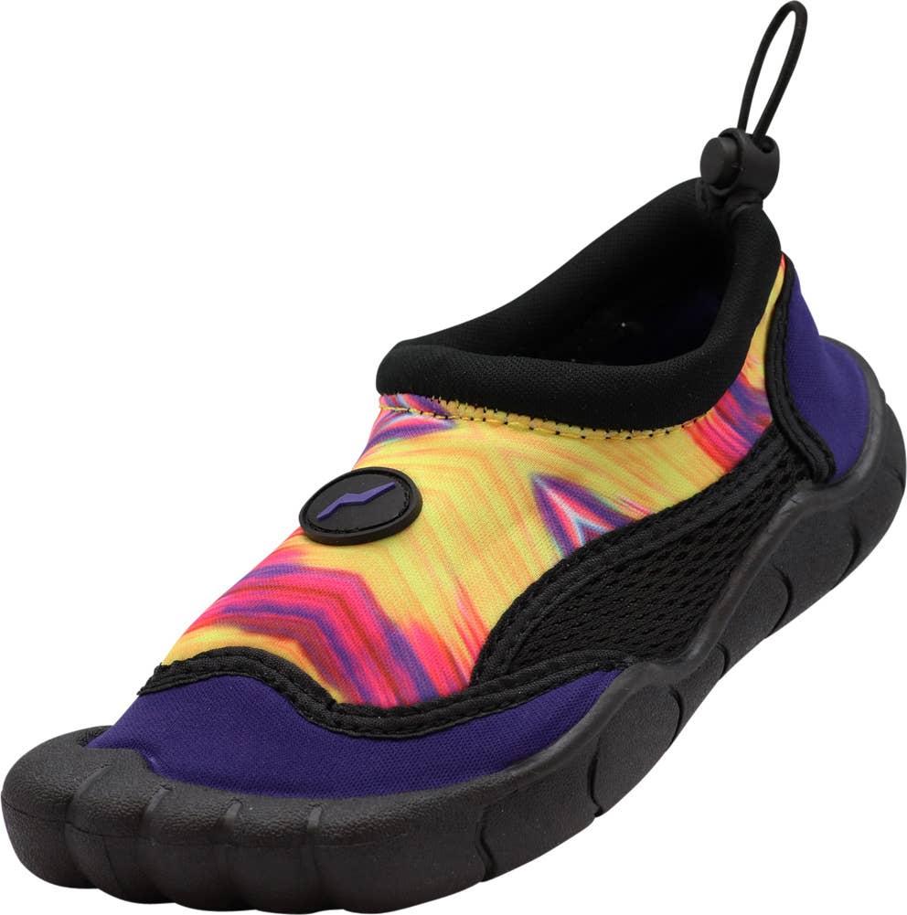 NORTY Girls 11-4 Purple Tie Dye Water Shoe 38791K Prepack image