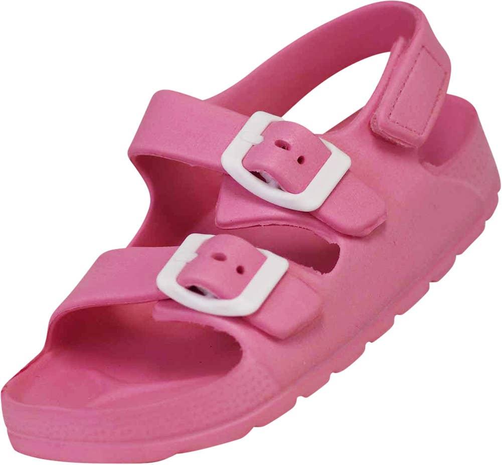 Norty TODDLER GIRL SIZES 6-11 BUCKLE CLOG PINK Prepack image