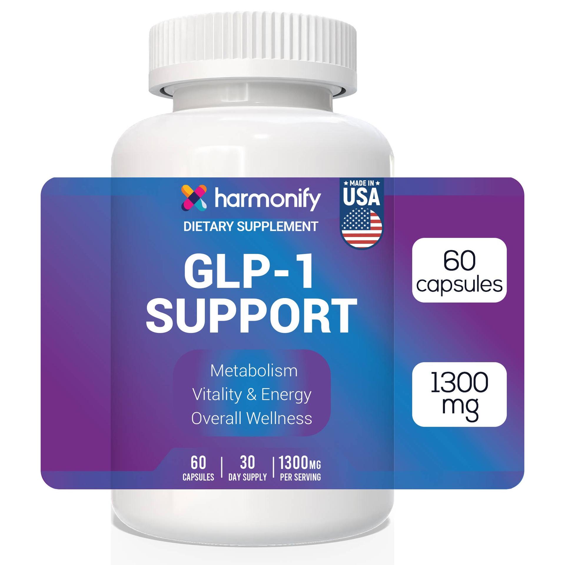 HARMONIFY GLP-1 Support Supplement with Hops and Green Tea image