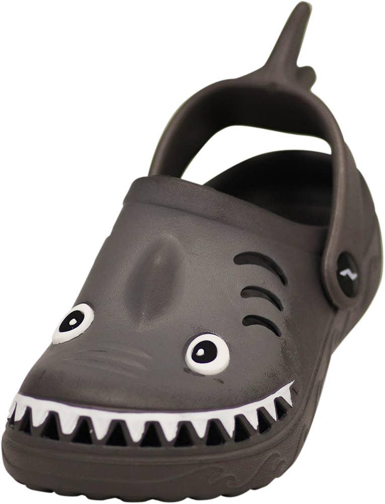 Norty TODDLER BOY 6-11 CLOG SHARK GREY Prepack image