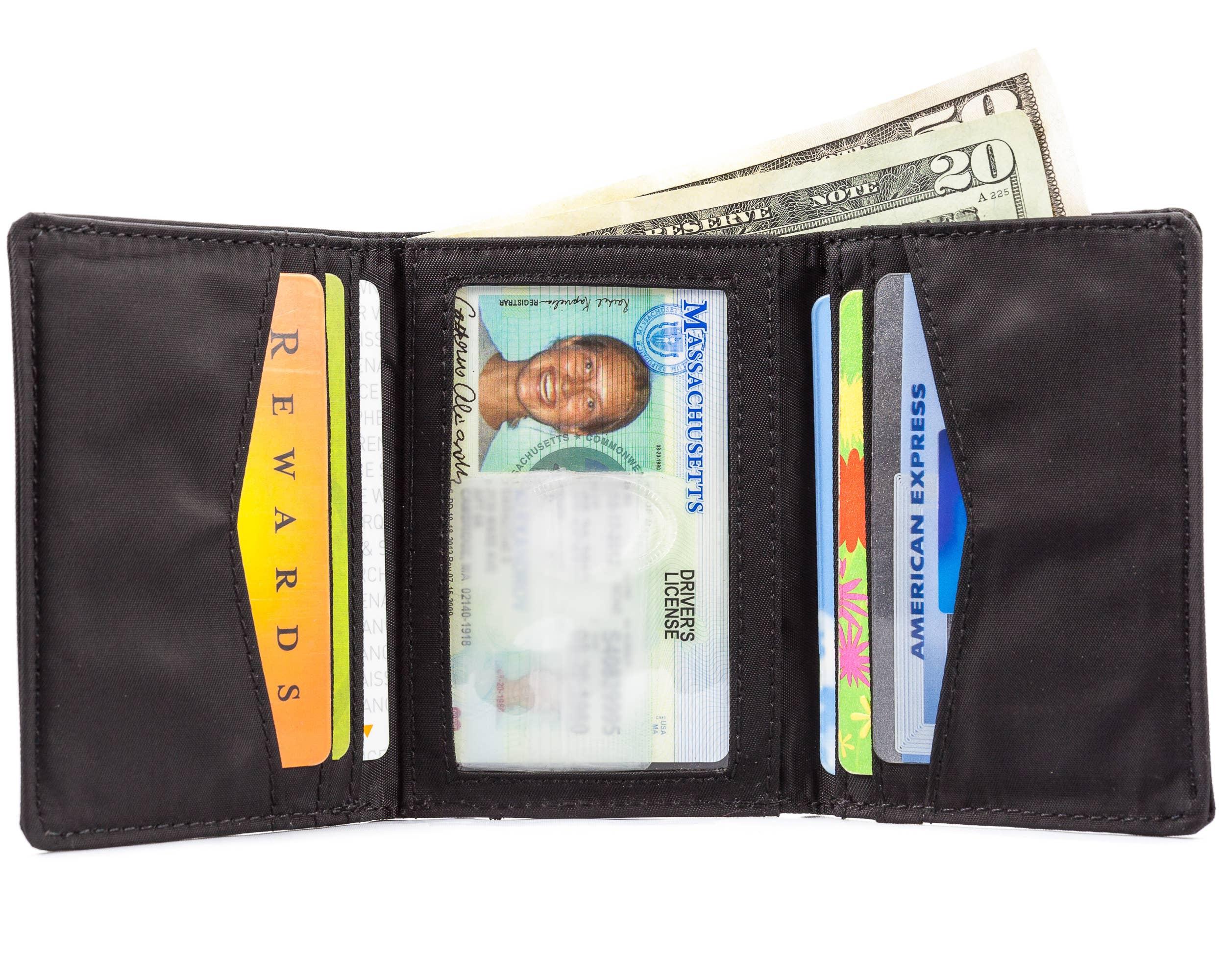 Trifold Wallet - Black image