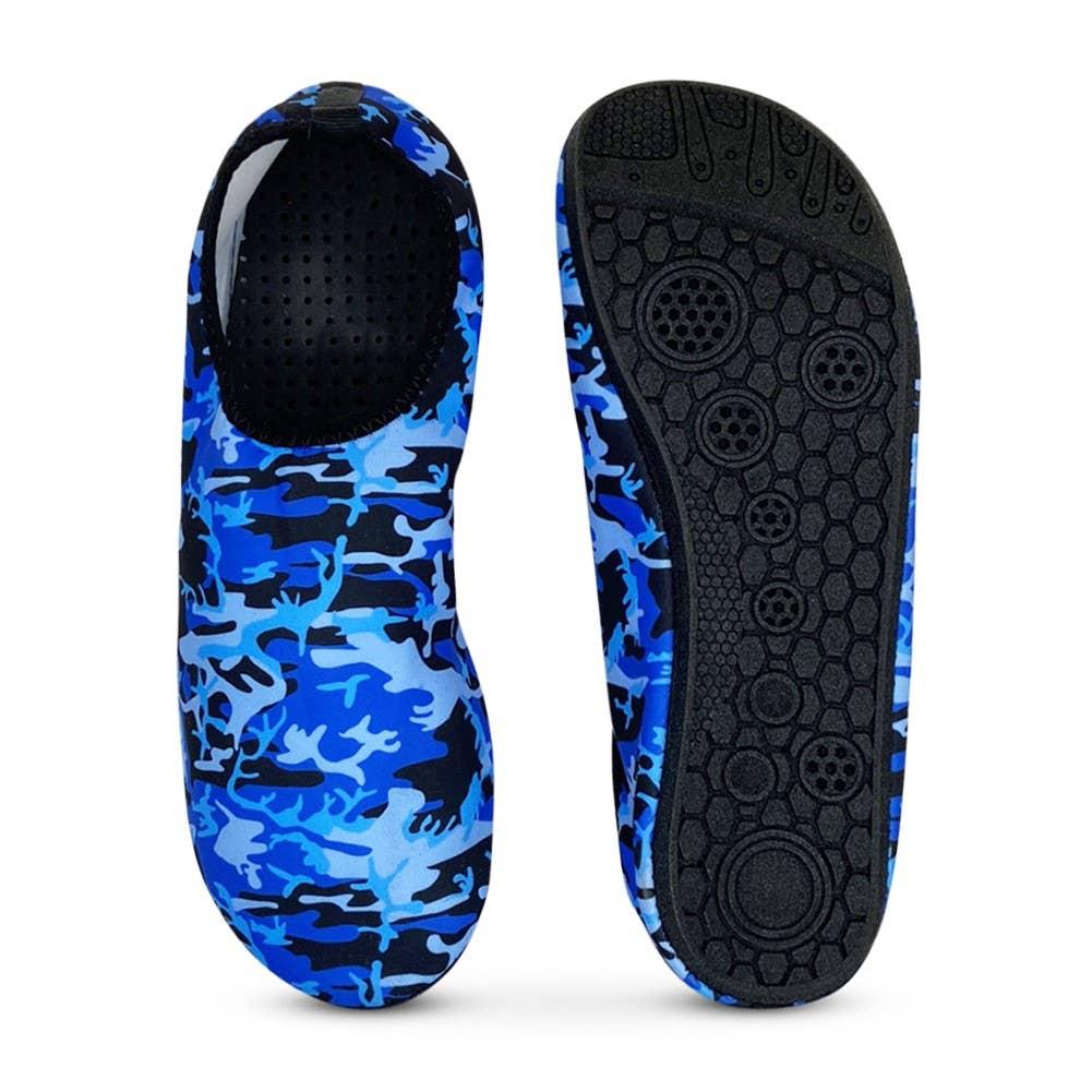 Norty MEN'S 8-13 WATER SKIN BLUE CAMO Prepack image