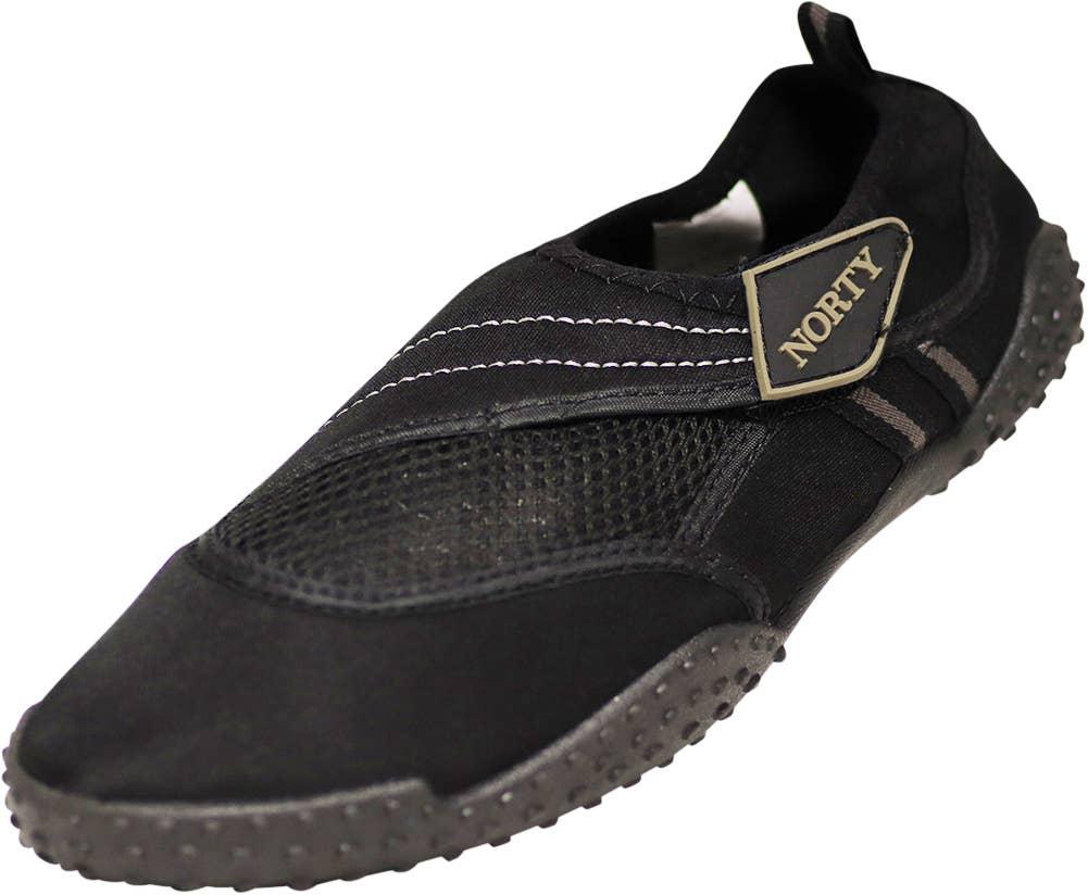 NORTY Big Kids 4-8 Black Water Shoe 38765BK Prepack image