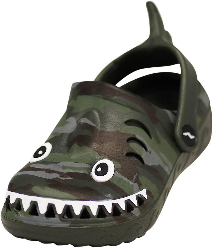 Norty TODDLER BOY 6-11 SHARK GREEN CAMO Prepack image