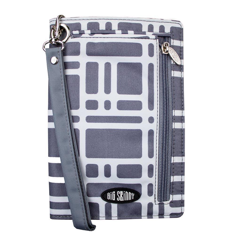 Plus Sized My Phone Wristlet Wallet - Graphite Cobble image