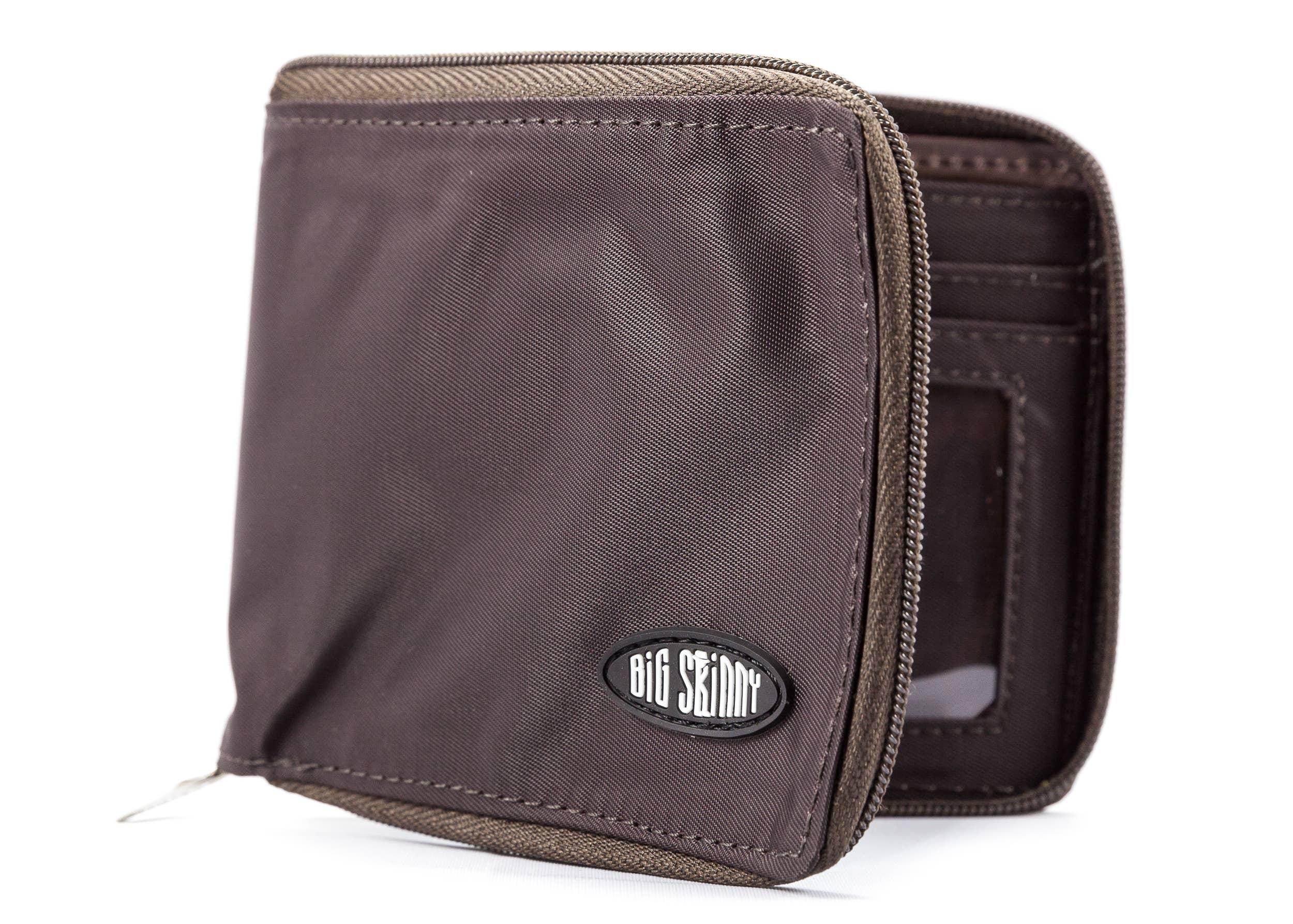 Zipfold Bifold Wallet - Brown