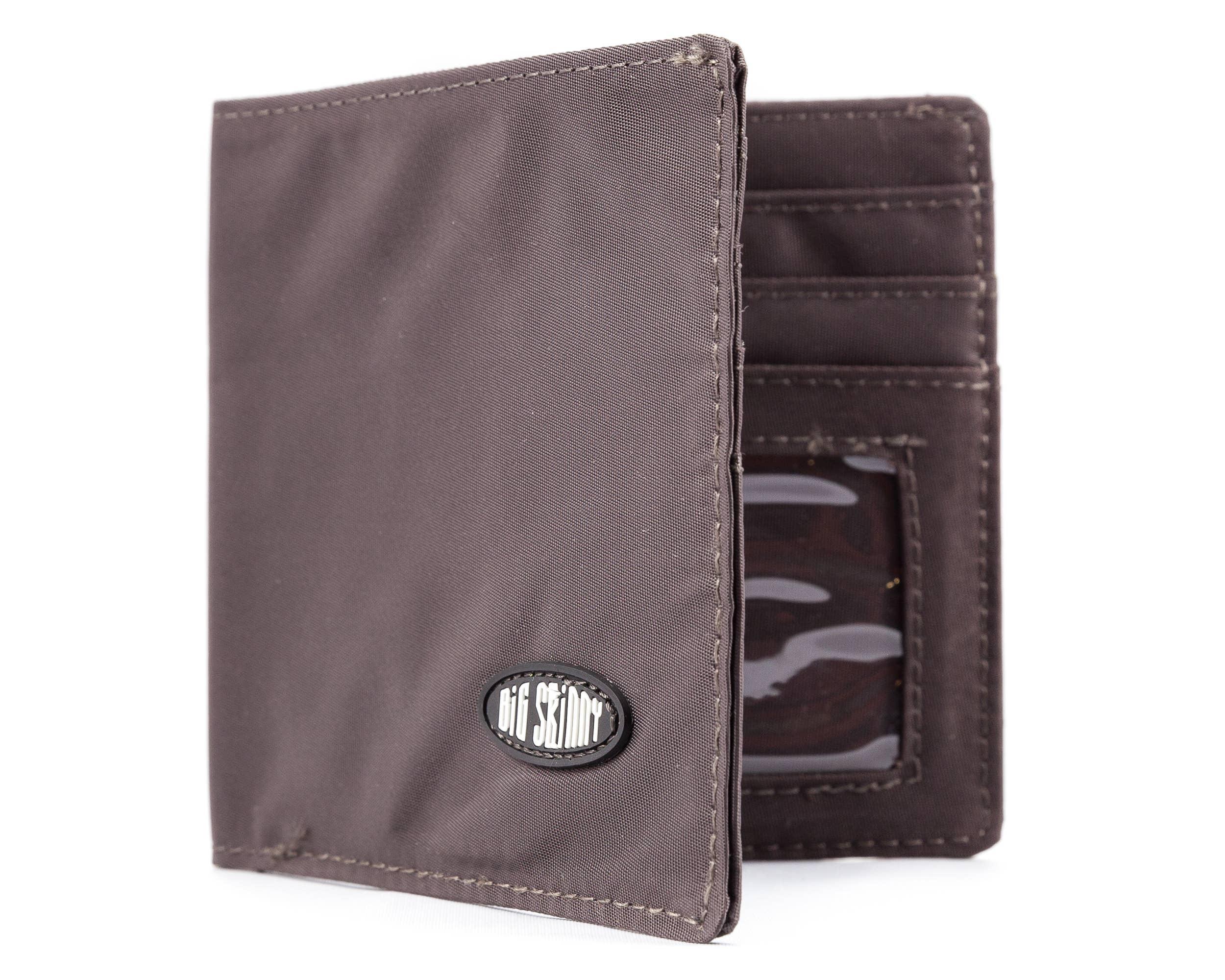World with Zip Bifold Wallet - Brown image
