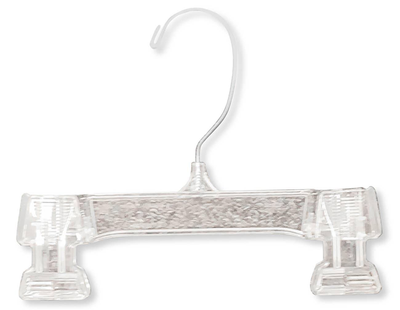 Little Boys and Girls Clear Plastic Pant Hanger