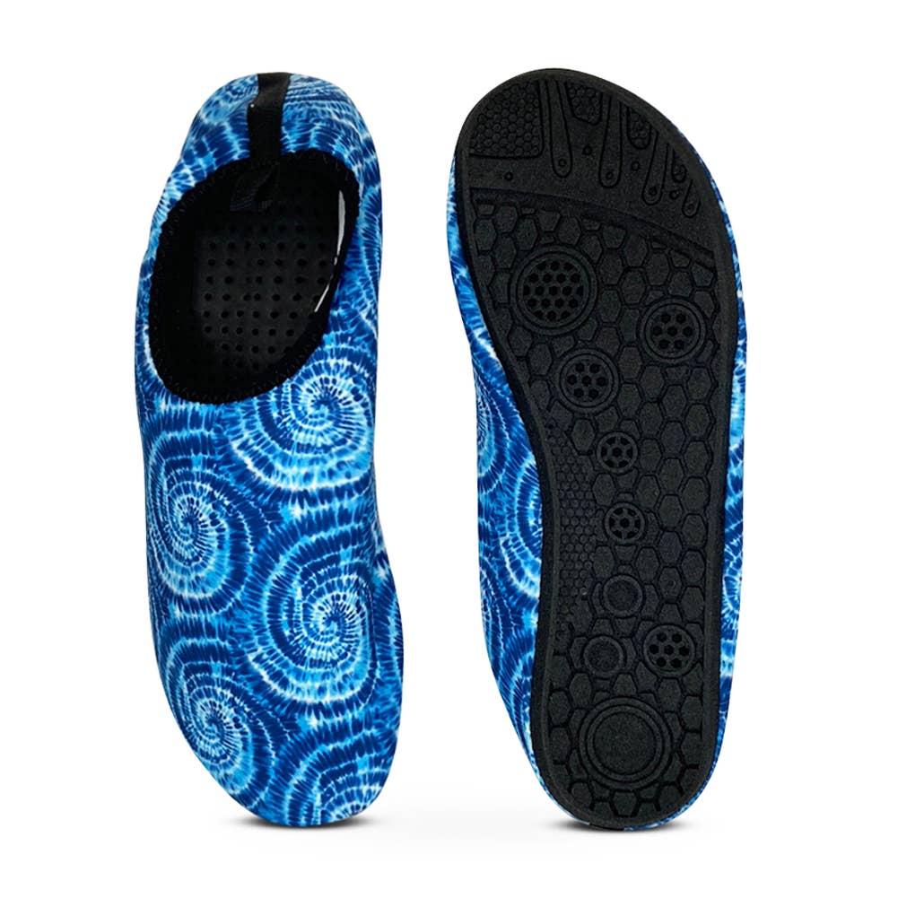 Norty MEN'S 8-13 WATER SKIN TIE DYE BLUE Prepack image