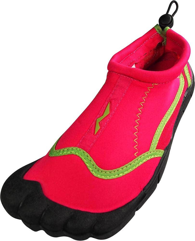 Norty Womens 5 Toe Water Shoe 41193 Fuchsia Prepack image