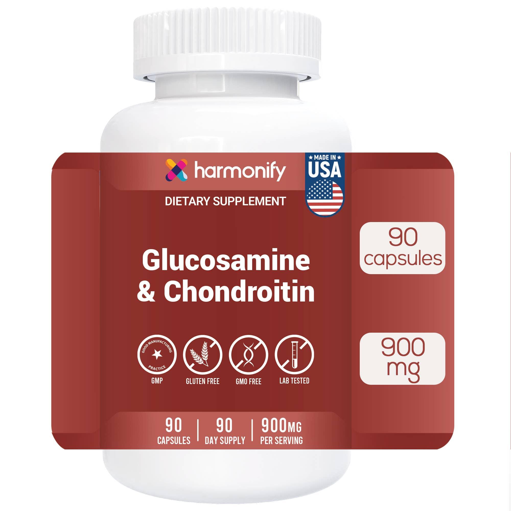 HARMONIFY Glucosamine & Chondroitin 900mg per Serving, 90 Ct image