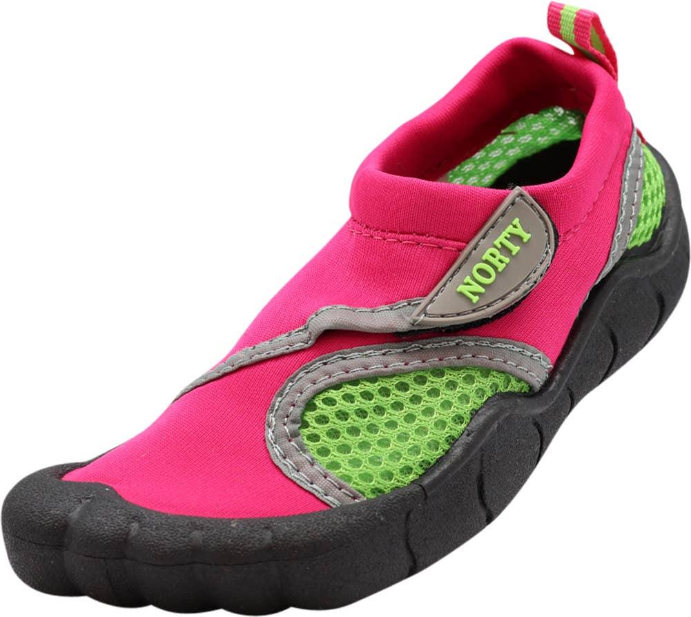 NORTY Tod Girl 5-10 Fuchsia/Lime Water Shoe 38890T Prepack image