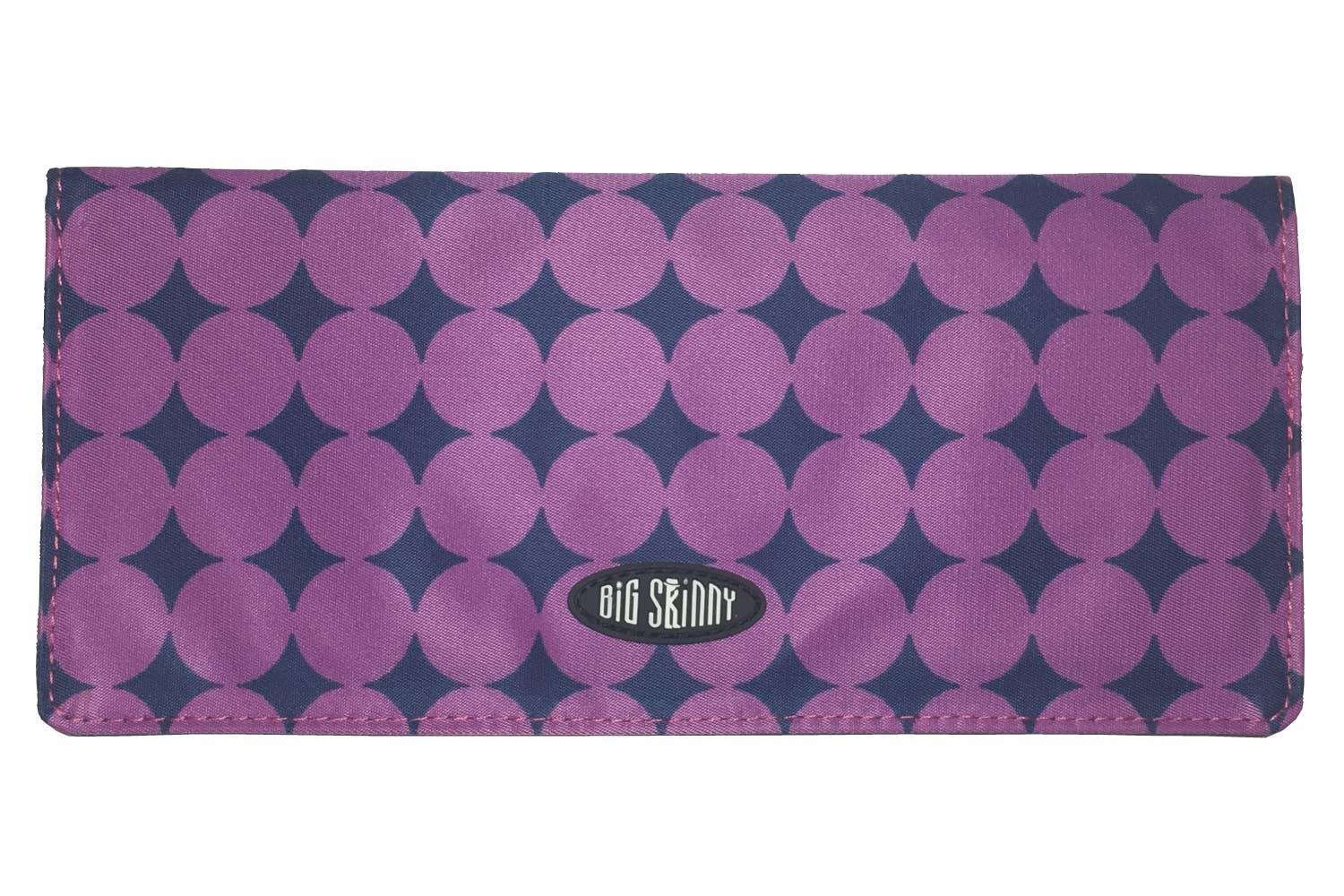 Executive Bifold Wallet - Plum Dot