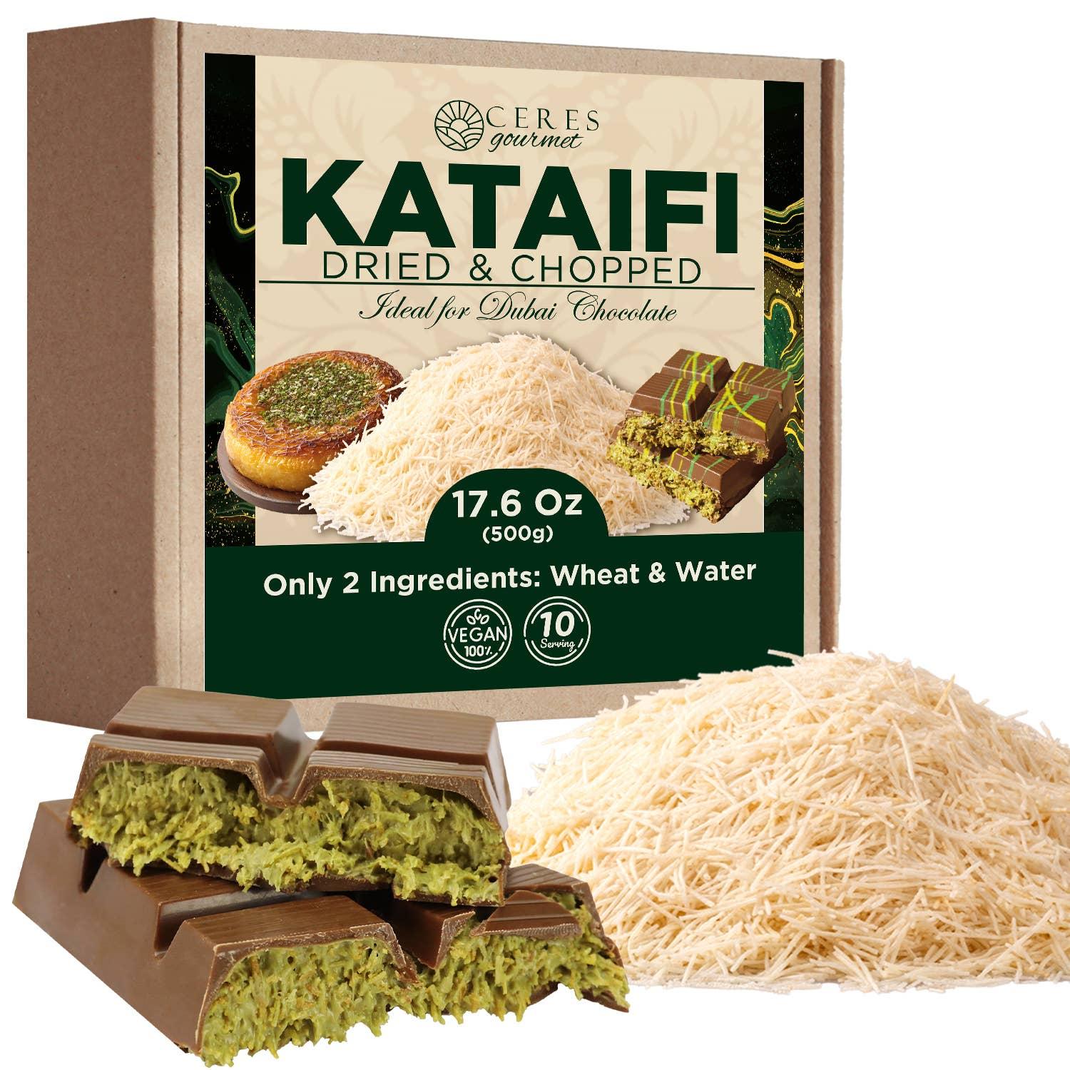 Premium Dried Kataifi Shredded Fillo Dough – 500g (1.1lb) image