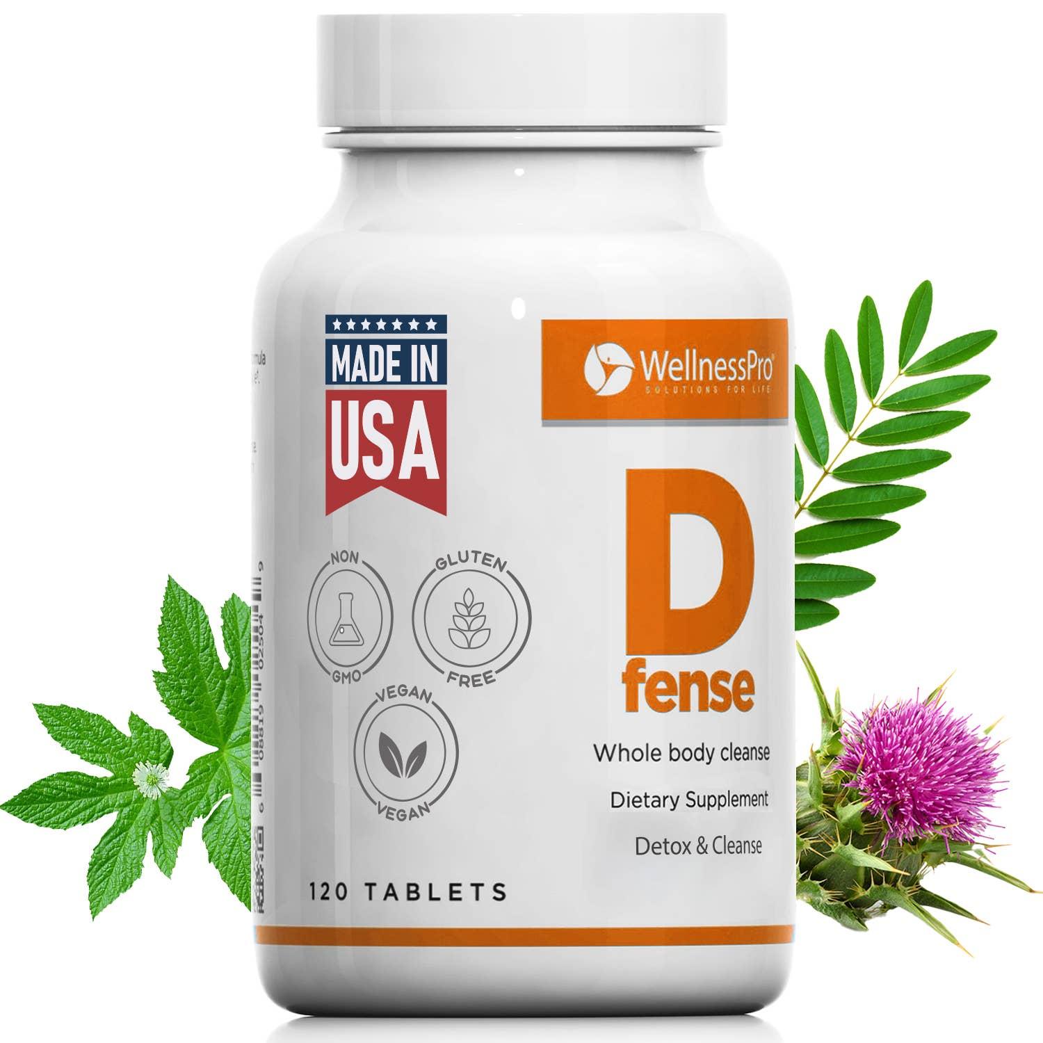 Body Detox Cleanse Dietary Supplement in 120 Tablets image