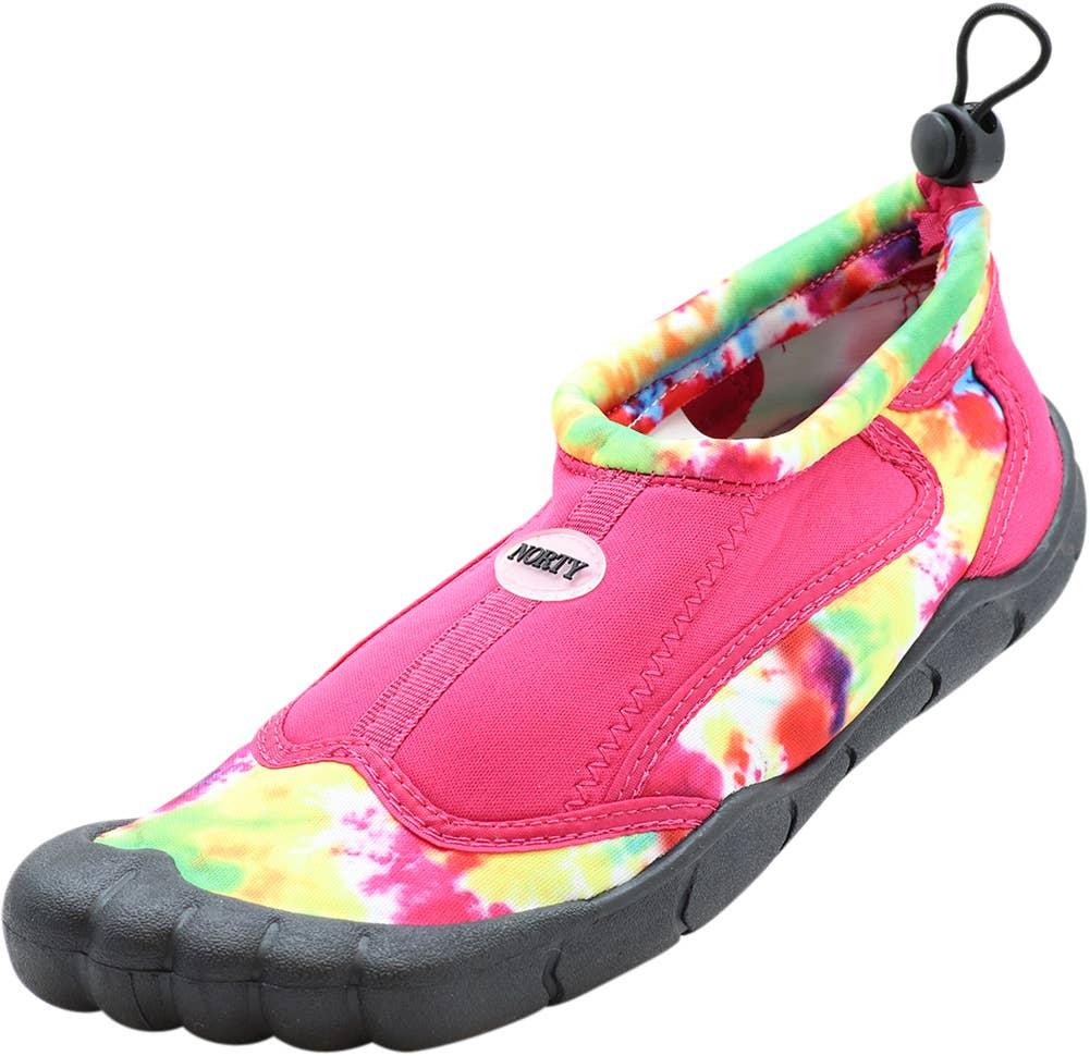 Norty WOMENS 5-10 WATER SHOE 5 TOE FUCHSIA Prepack image