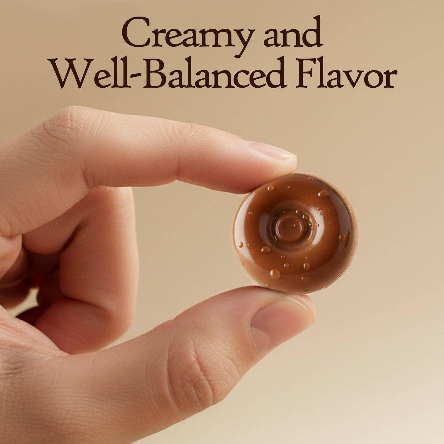 Coffee & Milk Soft Candy Bulk  | Individually Wrapped | 2.2 lbs image