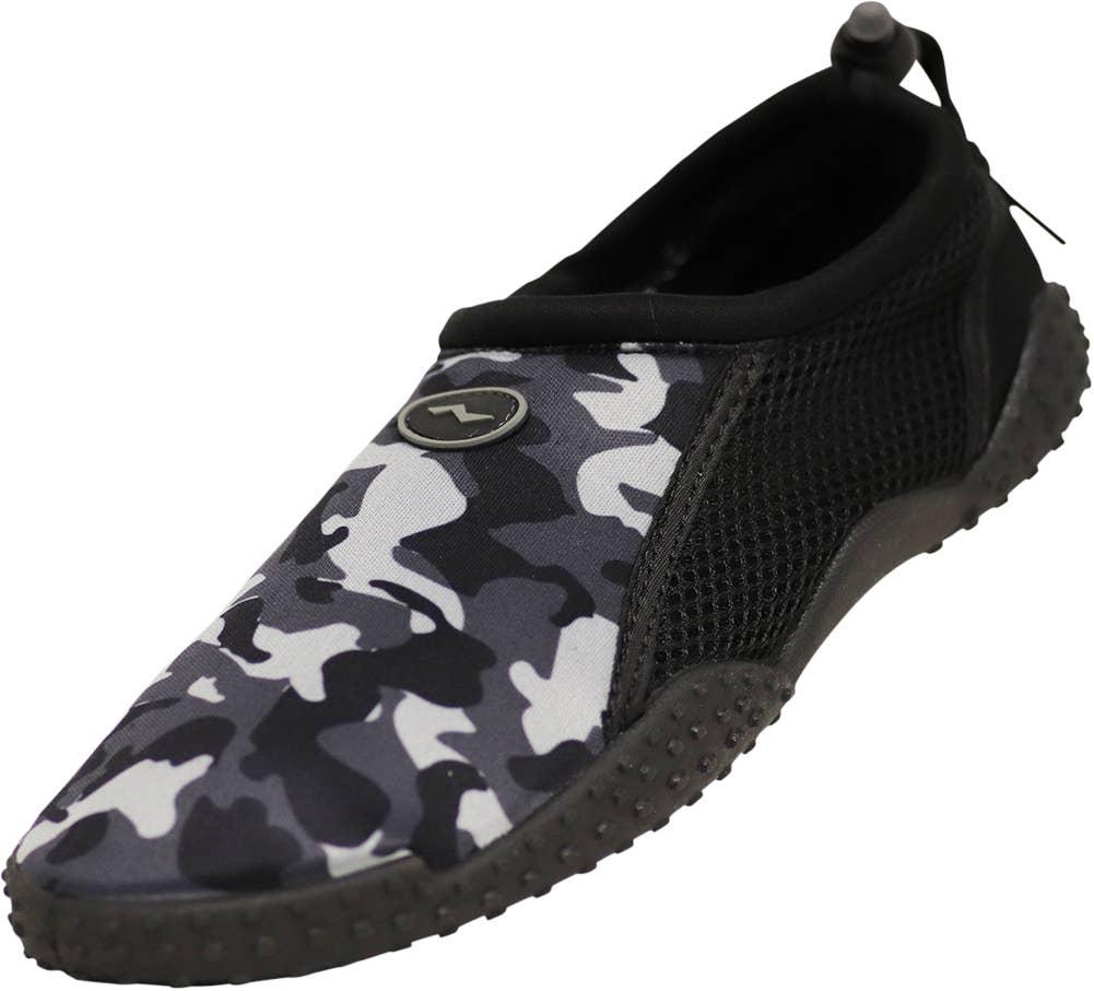 Norty MEN'S 8-13 WATER SHOE BLACK CAMO Prepack image