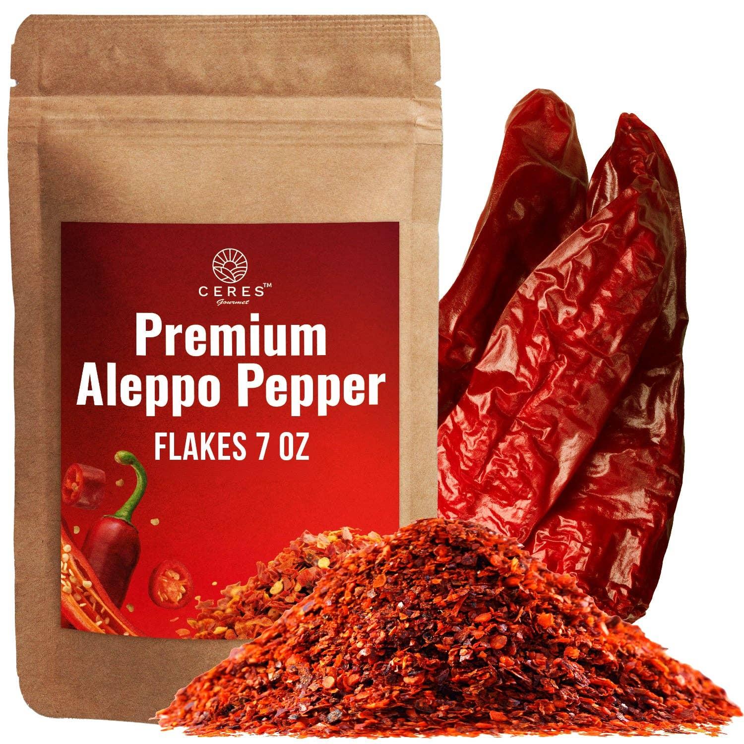 Premium Aleppo Pepper 7 Oz, Freshly Ground, Exquisite Flavor and Mild Heat image