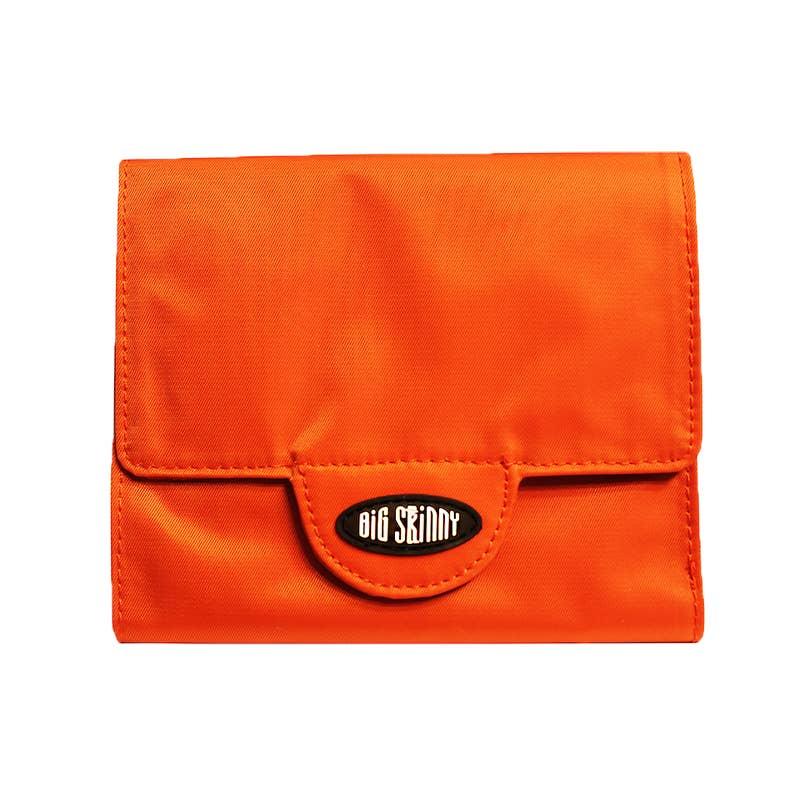 Trixie Trifold Clutch Wallet - Tigerlily Orange image