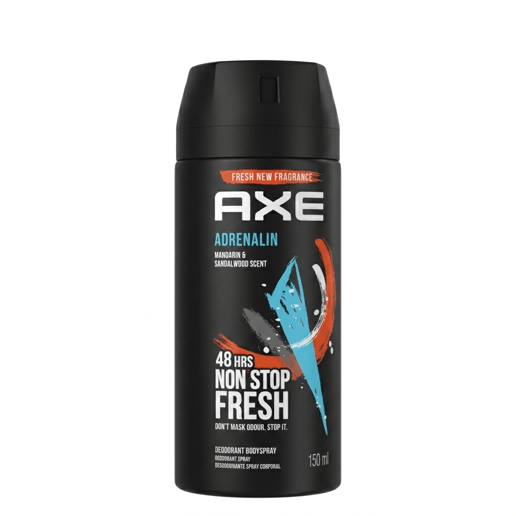 Axe Adrenalin Deodorant: Mandarin & Sandalwood 150ml (6) image