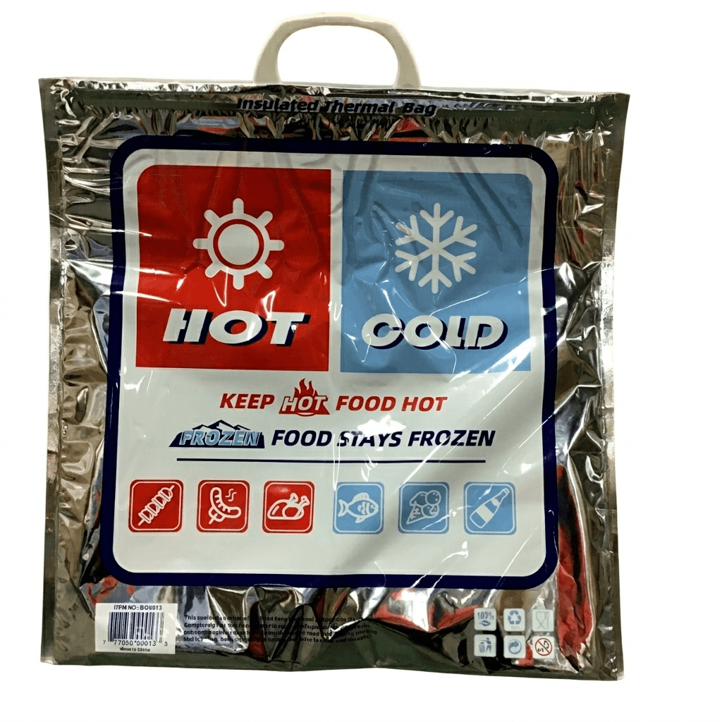 Insulated Thermal Freezer Bag, 16.8 Inch x 17.2 Inch – Hot/Cold Food Storage (48) image