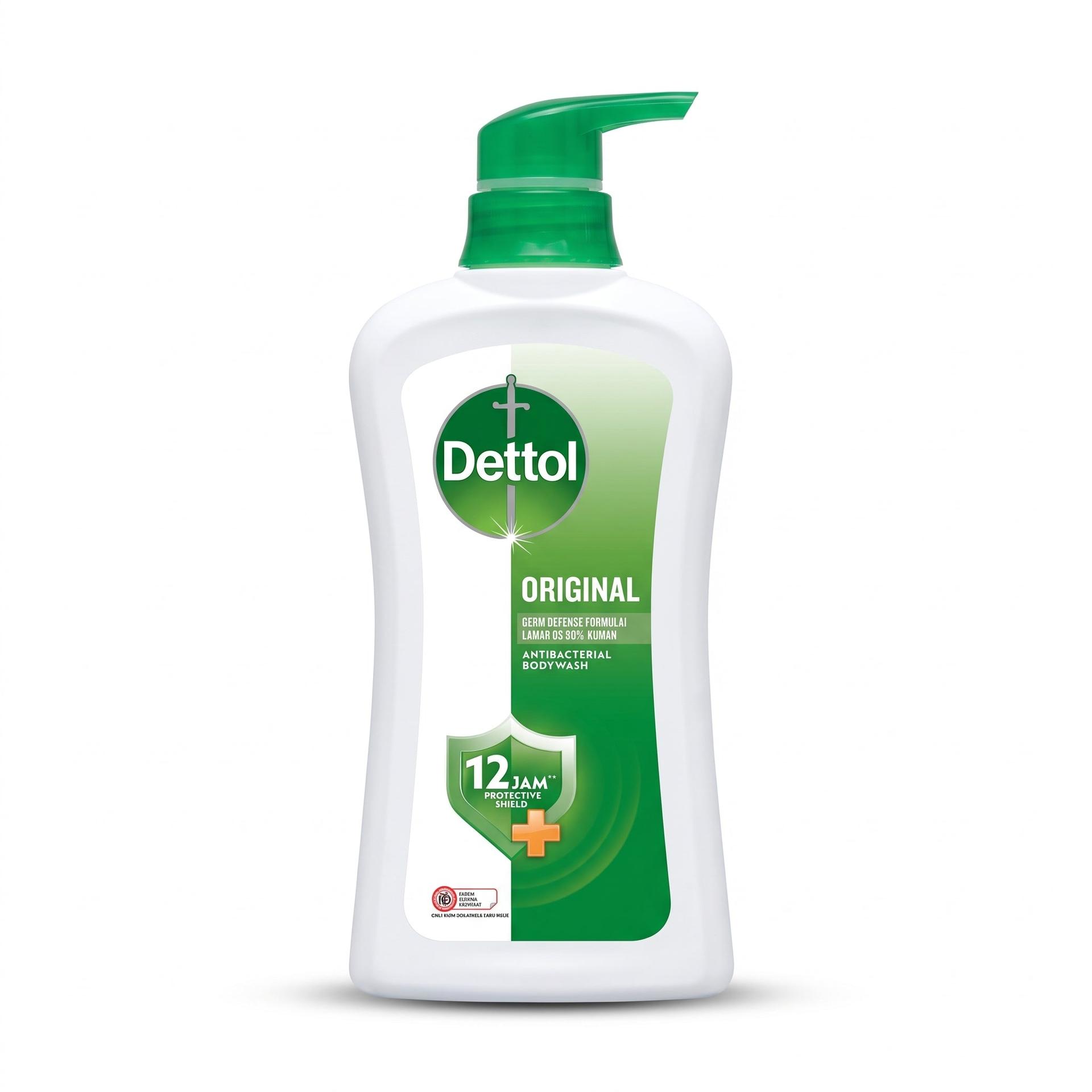 Dettol Original Antibacterial Body Wash with Pump, 500ml, Wholesale image