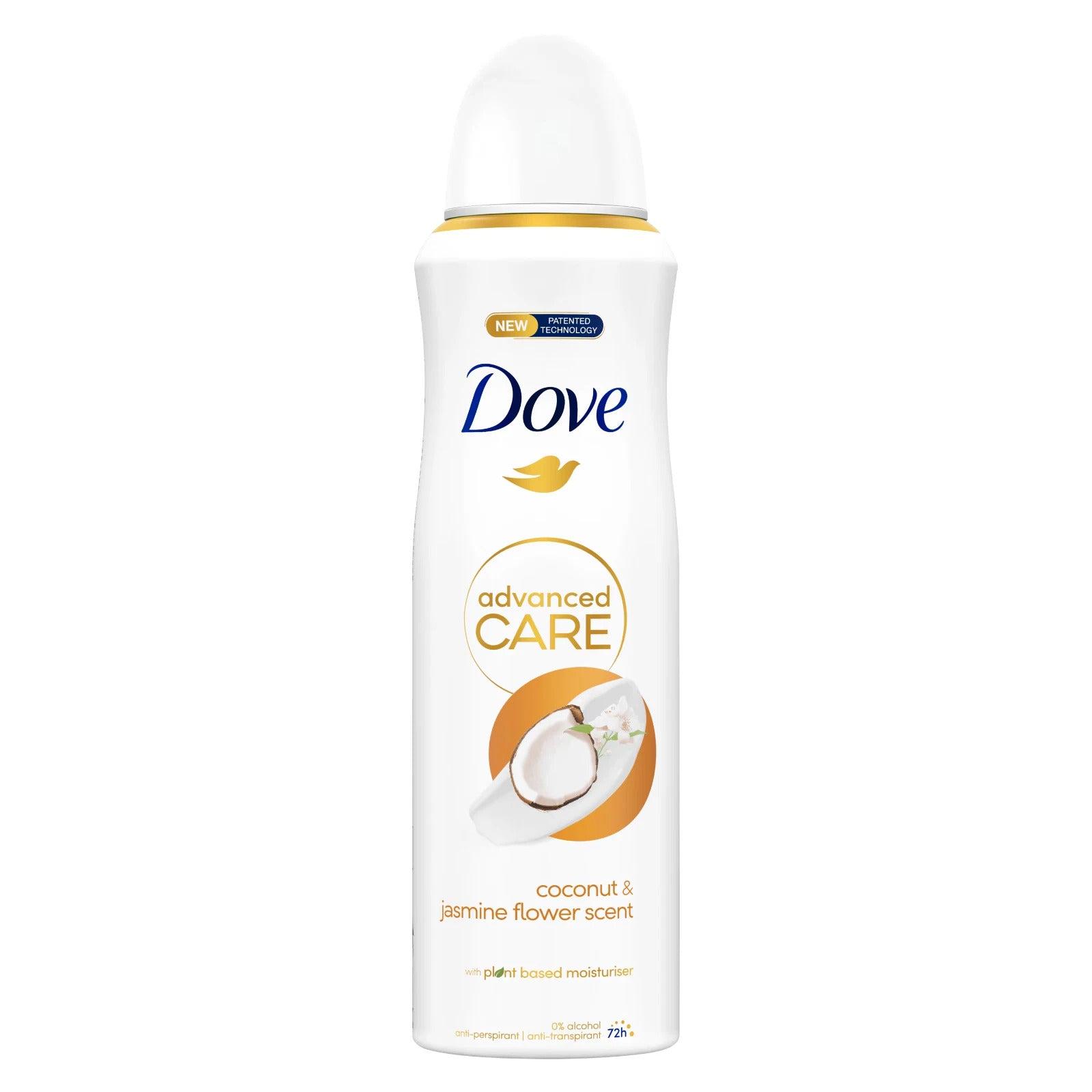 Dove Deodorant Spray Coconut & Jasmine Flower 5oz (6) image