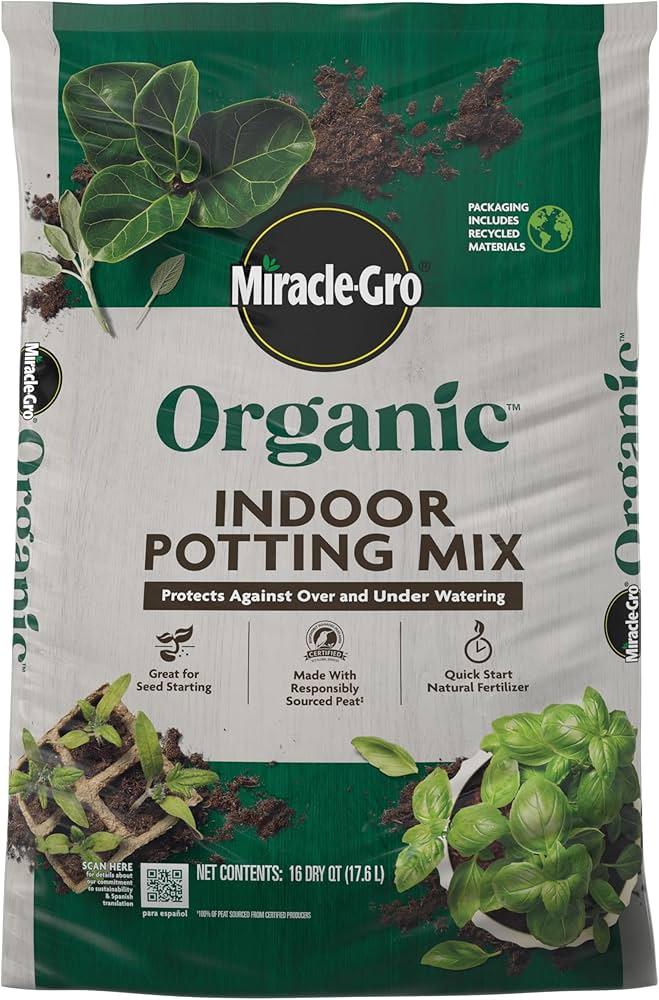 Miracle-Gro Organic Soil 16Qt (6)