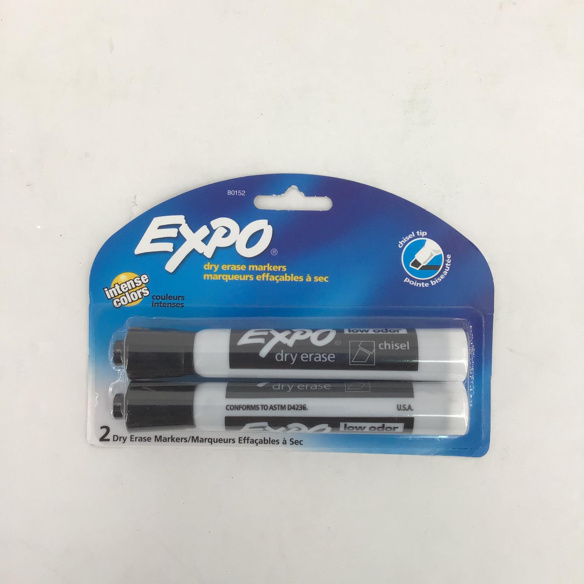 EXPO Low Odor Dry Erase Markers 2-Count, Wholesale image