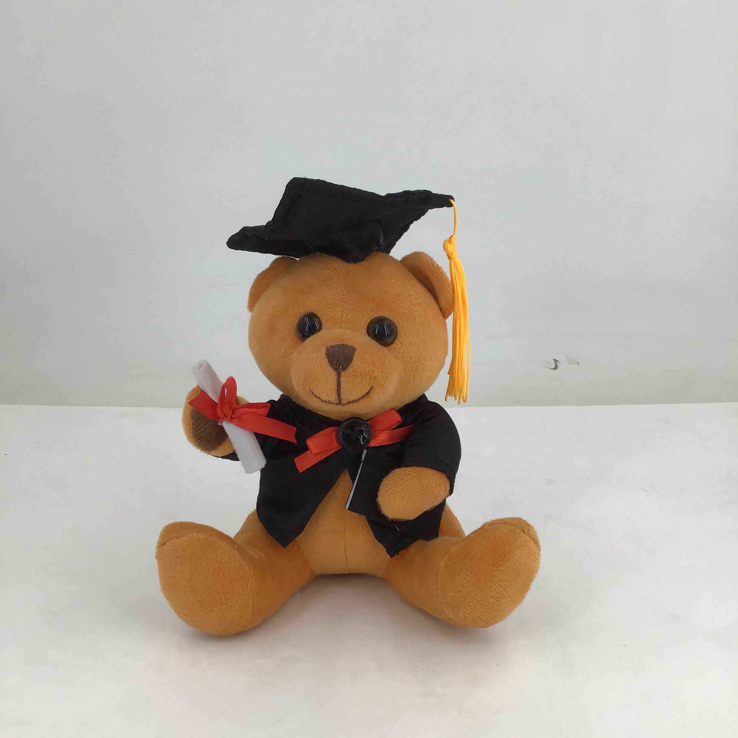 7-Inch 'Autumn Amber' Graduation Teddy Bear, Wholesale image