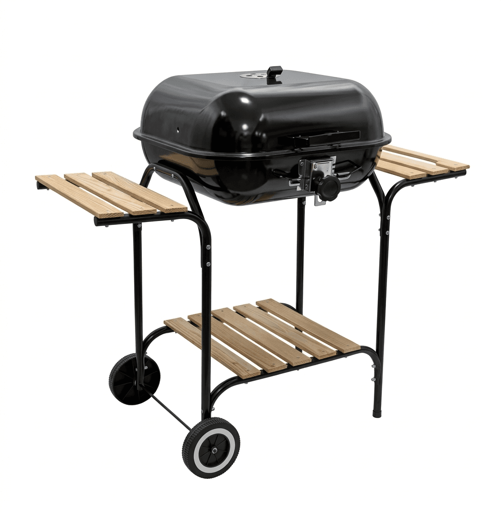 HomeRite 41-Inch Charcoal Grill (1) image