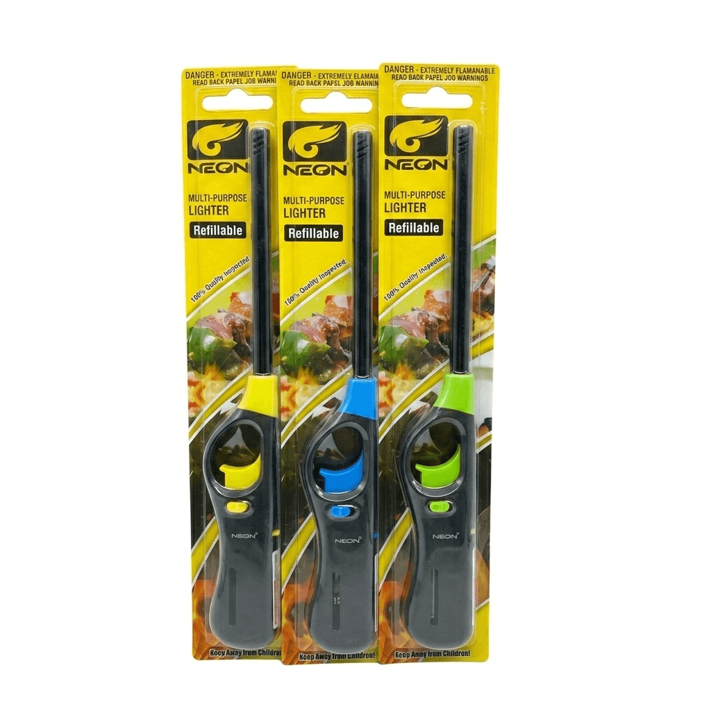 Neon Refillable 10 Inch Lighter, Wholesale image