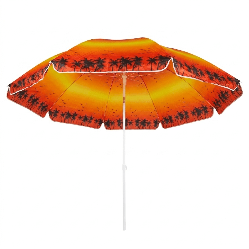 7-Foot Beach Umbrella, 42 Inch Pole, Wholesale image