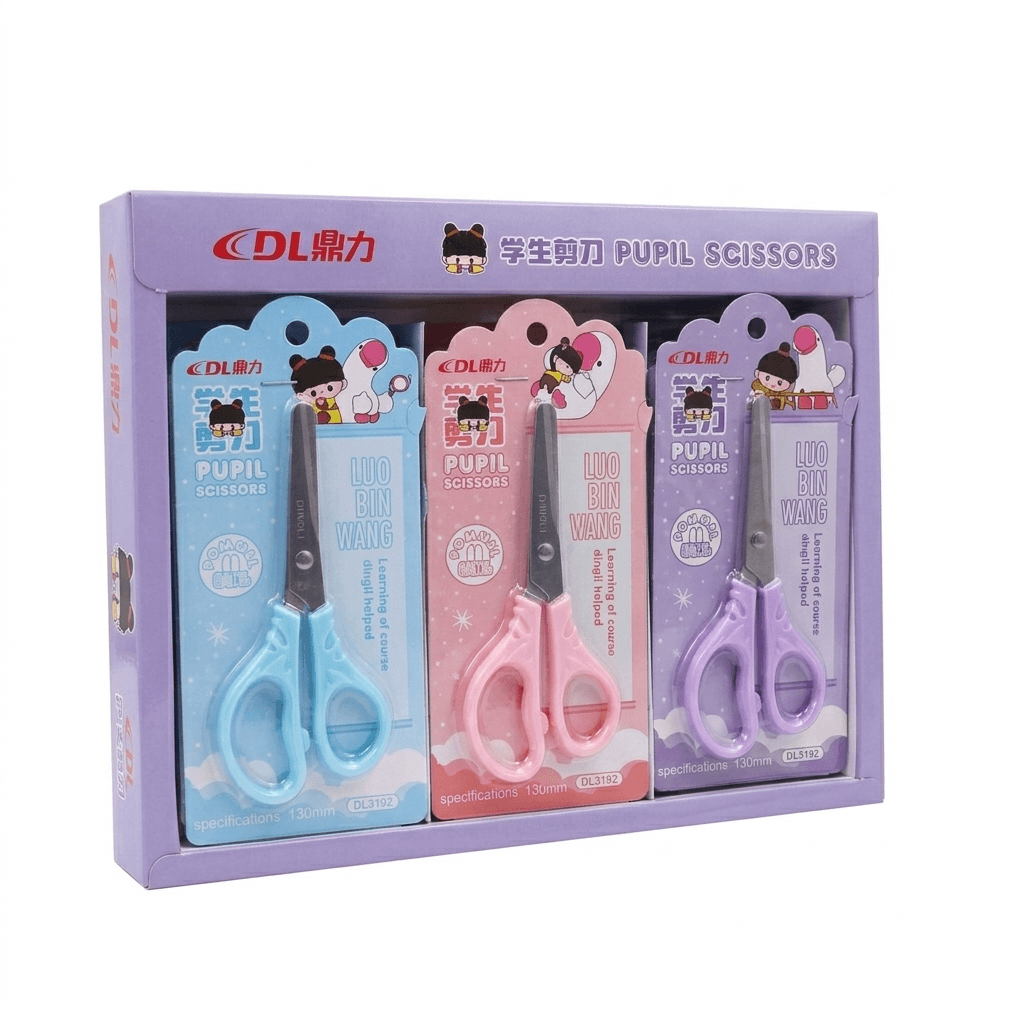 Dingli 5 Inch Blunt Tip School Scissors for Kids, Wholesale image